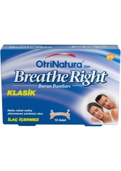 Breathe Right Burun Bandı Normal Boy 10'lu - 6 Adet