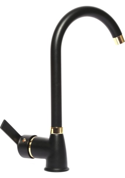 Siyah Gold Döner Borulu 5 Yıl Garantili Mutfak Bataryası modelleri