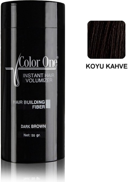 Color One Dolgunlaştırıcı ve Dip Kapatıcı Topik Saç Spreyi  Koyu Kahve 150 ml