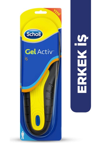 Gel Aktiv Tabanlık, Erkek - İş İçin