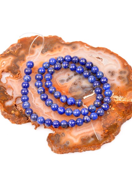 Lapis Lazuli Taşı Dizi - 6 mm