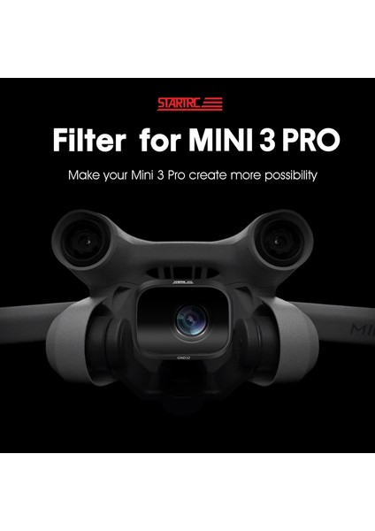Djı Mini 3 Pro Için Startrc GND32 Lens Filtresi (Yurt Dışından)