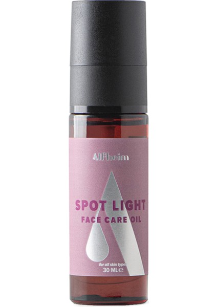 Alfheim spotlight Aydınlatıcı Yüz Bakım Yağı/ Spesiyal Karışım/ 30 Ml