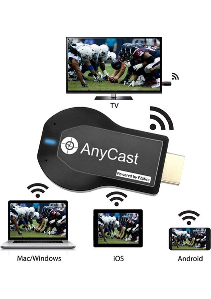 M2 Plus Full Hd HDMI Kablosuz Görüntü ve Ses Verici Aparatı