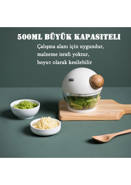 Mutfak Çok Işlemcili Mini Sarımsak Doğrayıcı Kıyma/mash Sarımsak/biber/mutfak Blender Gadget 500ML Için Uygun