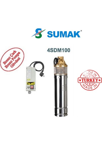 Dalgıç Pompa 075KW 4SDM100