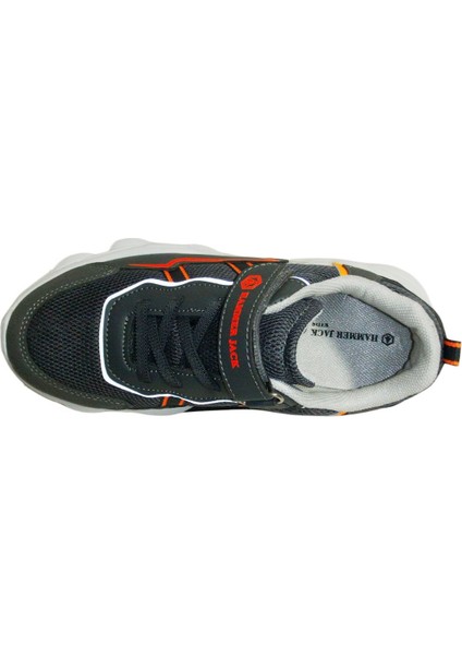 Gri Turuncu Cırtlı Sneakers Spor Ayakkabı fırsatları