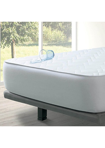Velfont Mekong Bambu Çift Taraflı Sıvı Geçirmez Alez 180X200X30 cm