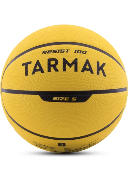 Tarmak Basketbol Topu - 5 Numara - Sarı - R100