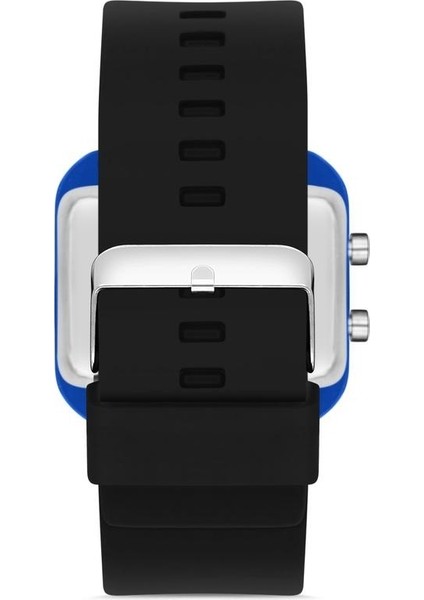 Unisex Siyah Silikon Kordonlu Dijital Kol Saati APWR033004 modelleri