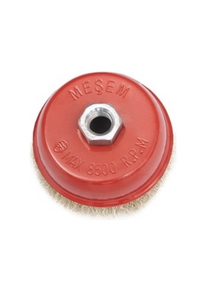 Meşem Saçaklı Çanak Fırça 75 mm