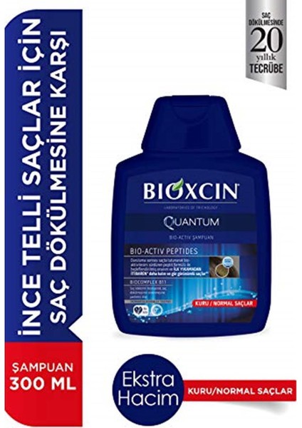 Quantum Şampuan 300 ml Kuru ve Normal 1 Şampuan