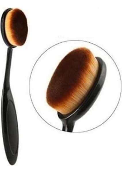 Marka: Oval Fondöten Fırçası, Profestonel Fondöten Fırçası, Kaşık Fırça, 4X3CM Kategori: Fondöten