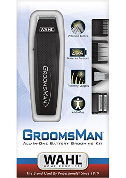 05537-3016 Groomsman Battery All-In-One & Erkek Bakım Kiti Tıraş Sonrası Ürü modelleri