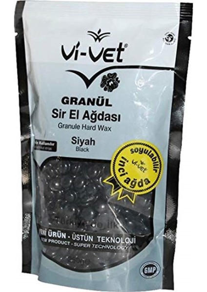 Vivet Granül Sir El Ağdası Siyah Refil (Yeni) 250 gr  Ağda