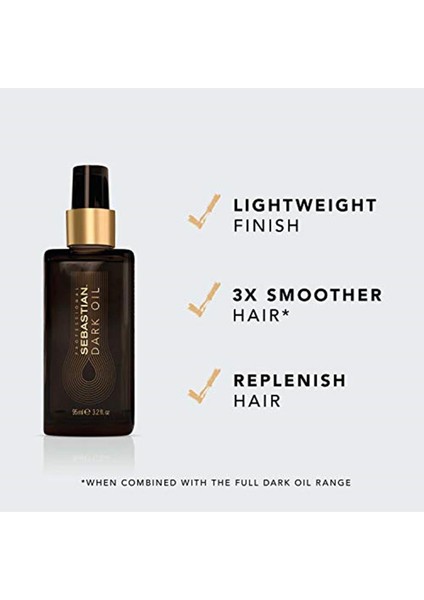 Dark Oil Saç Bakım Yağı 95ML Saç Serum ve Yağı modelleri