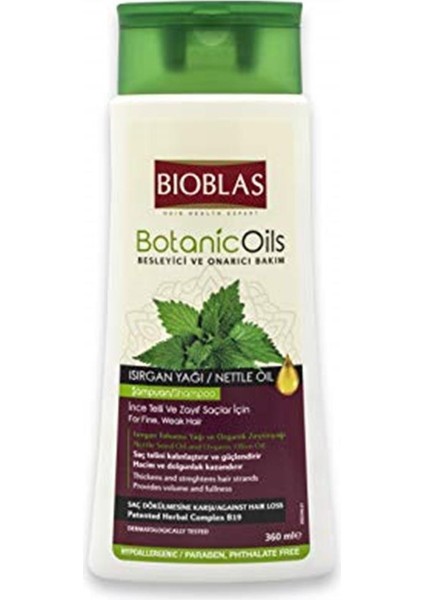 Botanic Oils Isirgan Ince Telli ve Zayif Saçlar 360 ml fiyatları