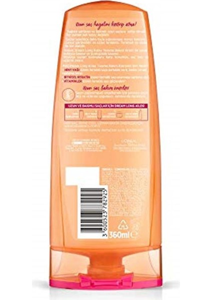 Elseve Dream Long Saç Bakim 3'lü Set Saç Kremi modelleri