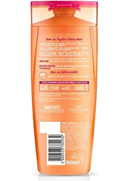 Elseve Dream Long Saç Bakim 3'lü Set Saç Kremi indirimleri