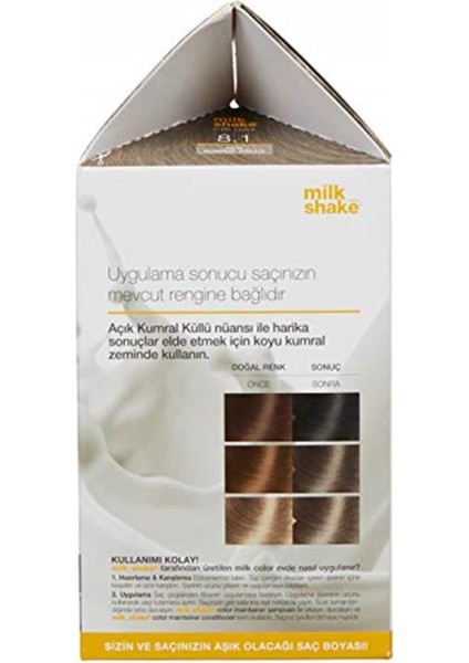 Milk Color Eko Kit 8.1 1 Saç Boyası