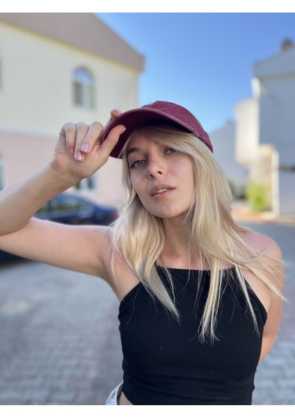 Yeni Sezon Unisex Tenisçi Model Siperlik Eskitme Şapka