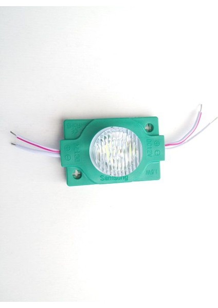 Modül LED 2 Watt Dik Açı Lnsli Yeşil-5 Adet
