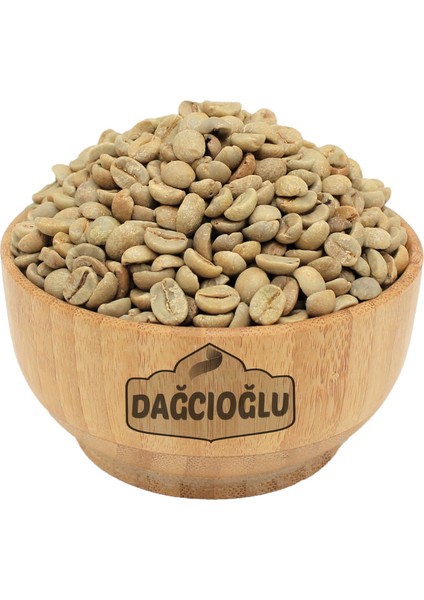 Kahve Yeşil Tane Çiğ 1 Kg