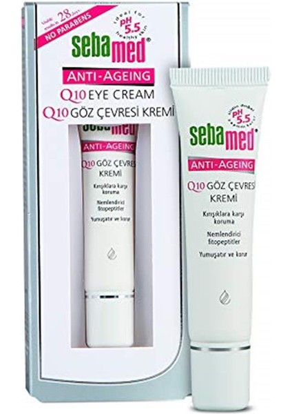 Sebamed Q10  Göz Çevresi Bakım Kremi 15 ml 1 Paket Kategori: Yüz Kremi