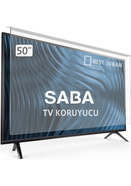 Saba SB50F352 Tv Ekran Koruyucu - Saba 50" Inç 126 Ekran Koruma Paneli