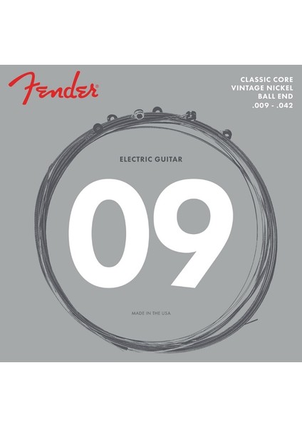 155L Classic Core Vintage Nickel Ball End Electric Guitar Strings Takım Tel Elektro Gitar Teli (09-42)