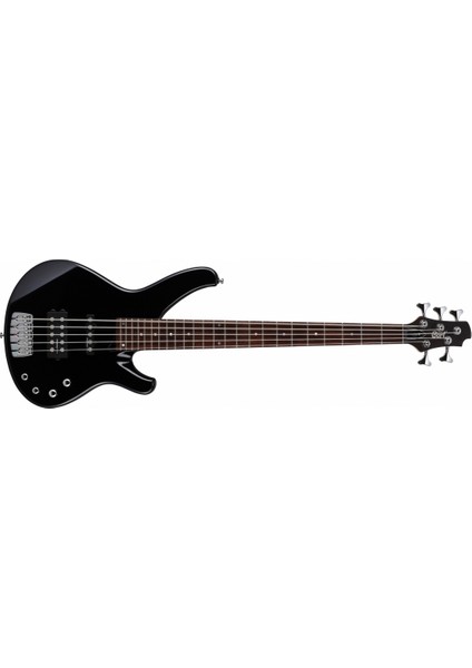 Arona5 Bk - Black 5 Telli Bas Gitar