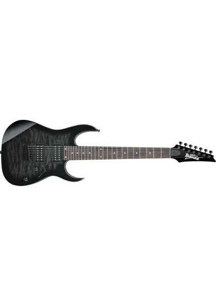 GRG7221QA Tks - Transparent Black Burst 7 Telli Elektro Gitar