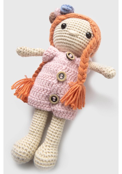 Amigurumi Pembe Oyuncak Bebek