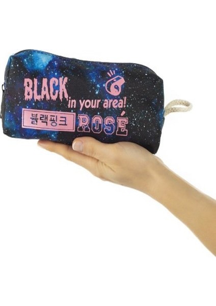 Gökyüzü Baskılı Blackpink Kalemlik Makyaj Çantası fiyatları