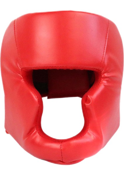 Head Guard Boks Makya Kafa Koruyucu Mma Kafa Yüzü 58 Ila 66CM Kırmızı 58 Ila 66CM Kırmızı