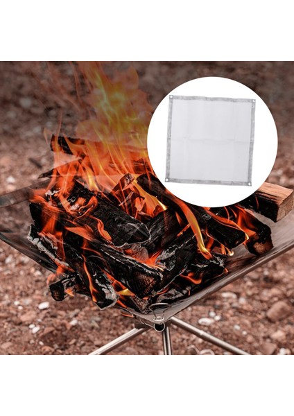 Açık Yangın Çukur Örgü Yangın Mat Izgara Pad Katlanabilir Piknik Kamp Yürüyüş Için 55X55 cm(Yurt Dışından) indirimleri
