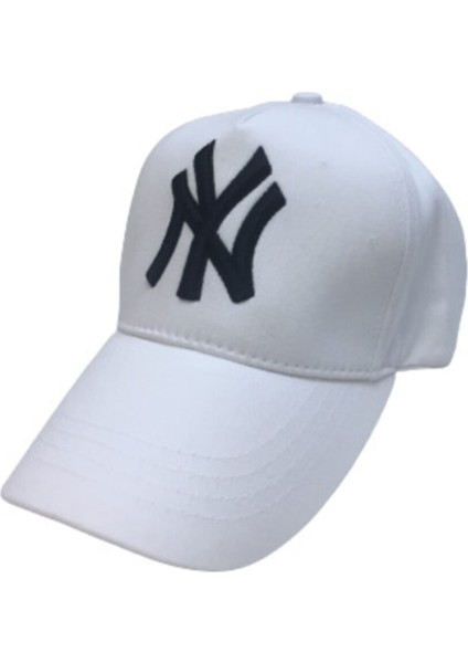 Ny New York Yankees Beyaz Kep Şapka