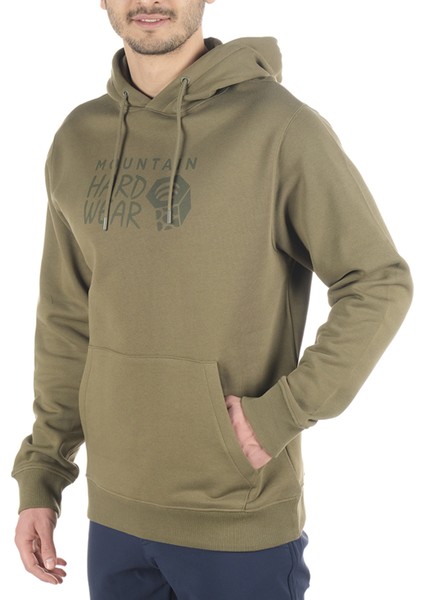 Kapüşon Yaka Yeşil Erkek Sweathirt 9140012351 MT0004 modelleri