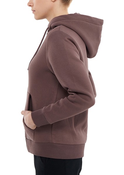Kapüşon Yaka Kahve Kadın Sweathirt 9230001249 MT0008 indirimleri