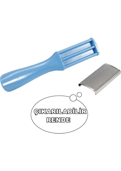 Mini Boy Çift Taraflı Törpü Ölü Deri Temizleme Aracı 16.5 cm Mavi Renk indirimleri