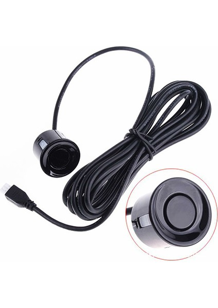 Yedek Park Sensörü Gözü Tekli Siyah 22MM