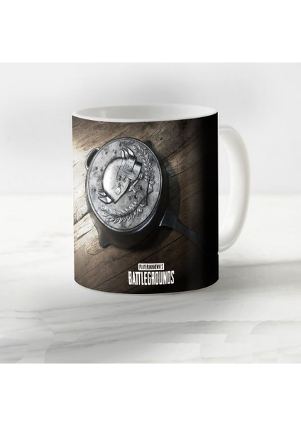 Pubg Temalı Model 12 Porselen Kupa Bardak