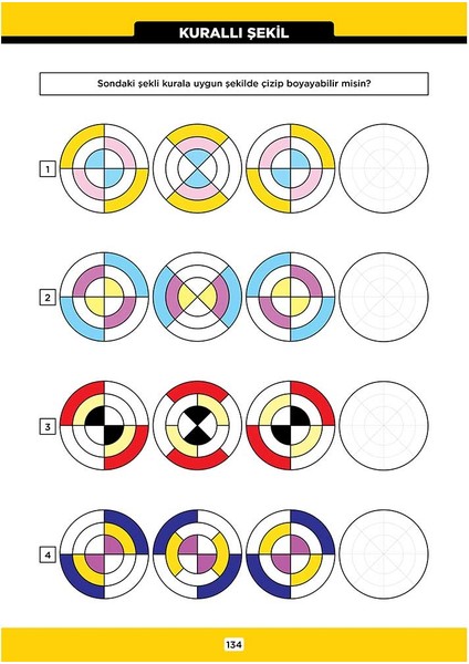 2. Sınıf Bilsem Sınavı Hazırlık Uygulamalı Zeka Gelişim Kitabı