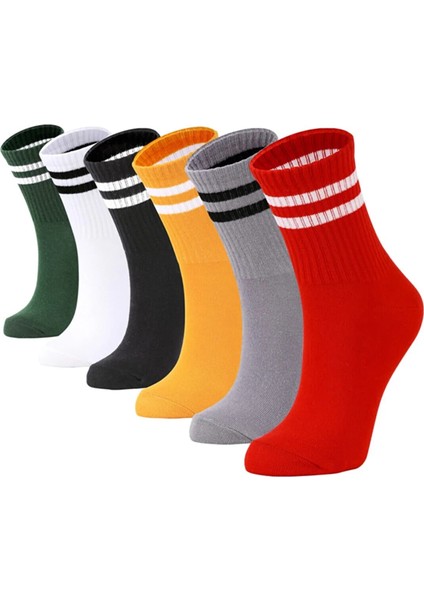 Unisex Çemberli Kolej Çorabı 6'lı fiyatları
