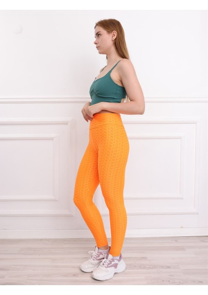 Lussa Yoga Tights - Turuncu