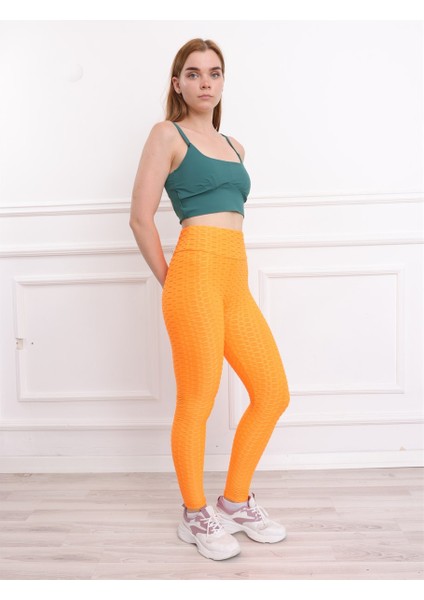 Lussa Yoga Tights - Turuncu