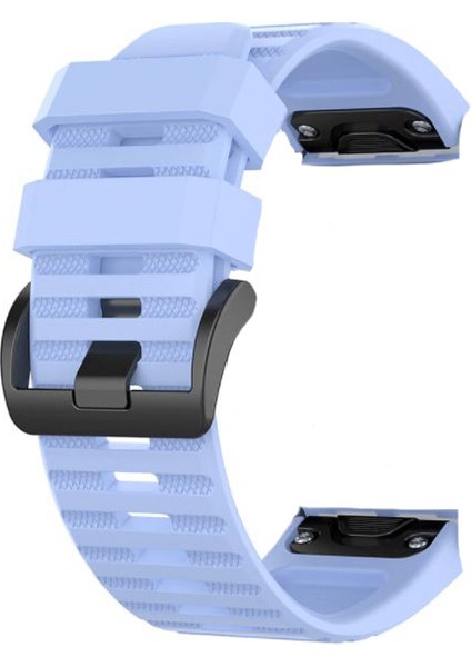 Garmin Approach S2 Için Quick Fit Özellikli Silikon Kordon Kayış Açık Mor