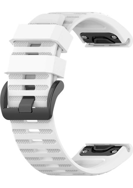 Garmin Approach S2 Için Quick Fit Özellikli Silikon Kordon Kayış Beyaz