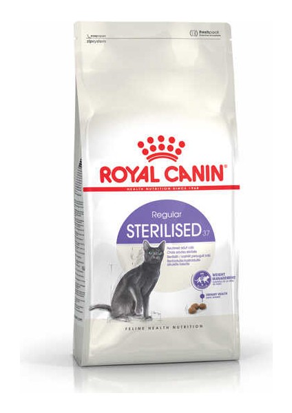 Sterilised 37 Kısırlaştırılmış Yetişkin Kedi Maması 15 kg