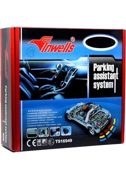 Park Sensörü E44 Türkçe Konuşmalı Beyaz Universal Inw026 022